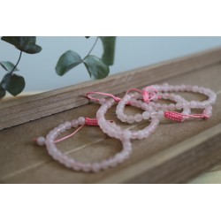 Pink Quartz bracelet