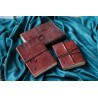 Carnet en cuir avec papier recyclé