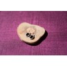 Boucles d'oreille pendantes en argent et tourmaline