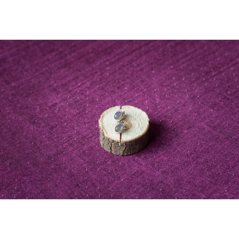 Boucles d'oreilles en argent 925 et pierres naturelles