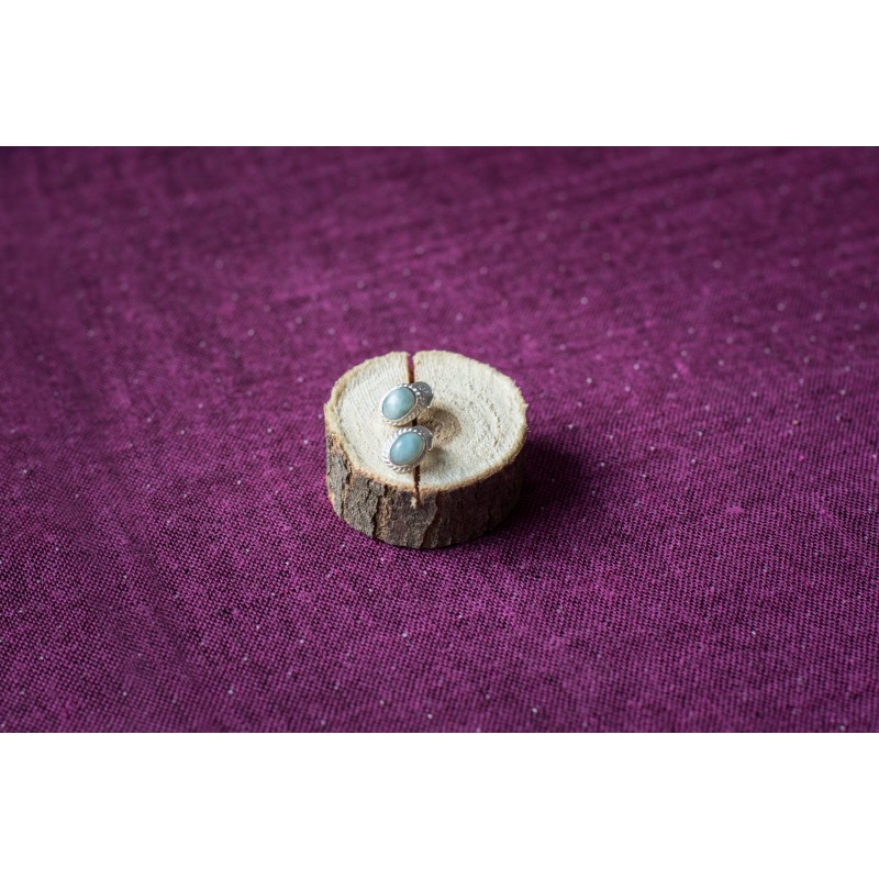 Silver Studds with stones