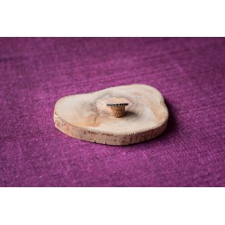 Eternity ring en argent et spinelle noire