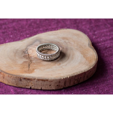 Set de 5 bagues en argent