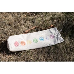 7 Chakras yoga mat bag