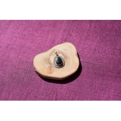 Pendentif en argent et tourmaline