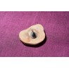 Pendentif en argent et tourmaline