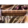 Boite de rangement en bois et bruleur d'encens