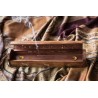 Wooden incense burner box