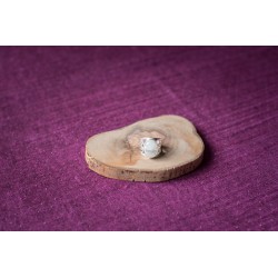 Bague pierre de lune en argent