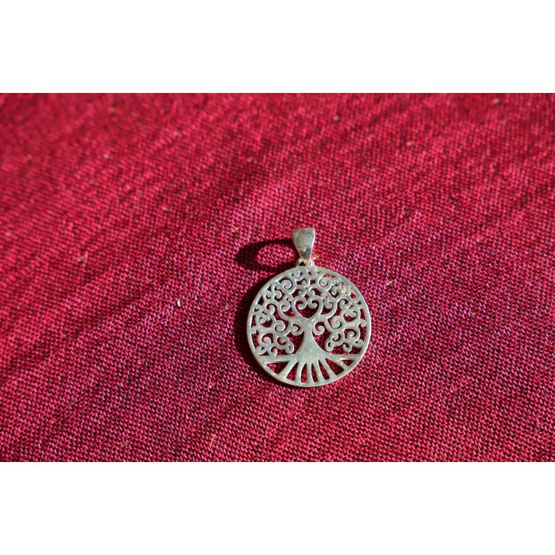 Pendentif arbre de vie en argent