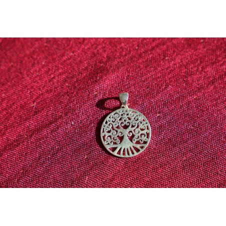 Pendentif arbre de vie en argent