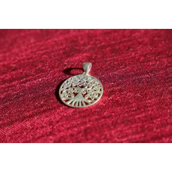 Pendentif arbre de vie en argent