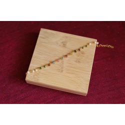 Gold-plated bracelet with...