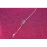 Bracelet en argent avec lotus