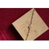 Bracelet avec tourmaline multicolore et sugar druzy