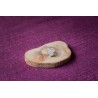 Bague en argent et aigue-marine