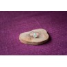 Bague en argent et aigue-marine