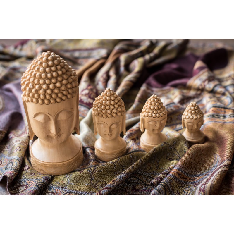 Buddha wood statue