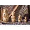 Statue Bouddha en bois
