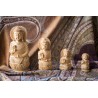 Statue Bouddha en bois