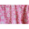 Chemisier rose doré cache coeur retro