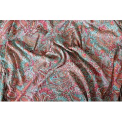 Robe portefeuille avec manches évasées