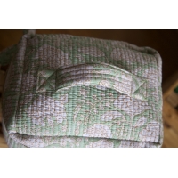 Trousse de toilette type vanity vert