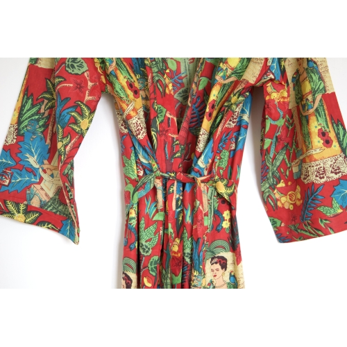 Kimono en coton Frida Khalo...