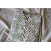 Veste matelassée verte