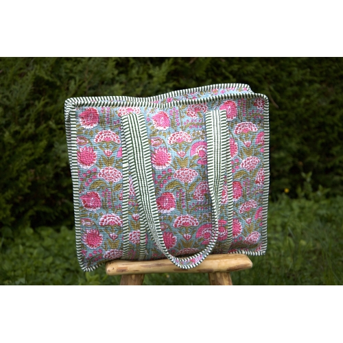 Sac cabas en coton avec...