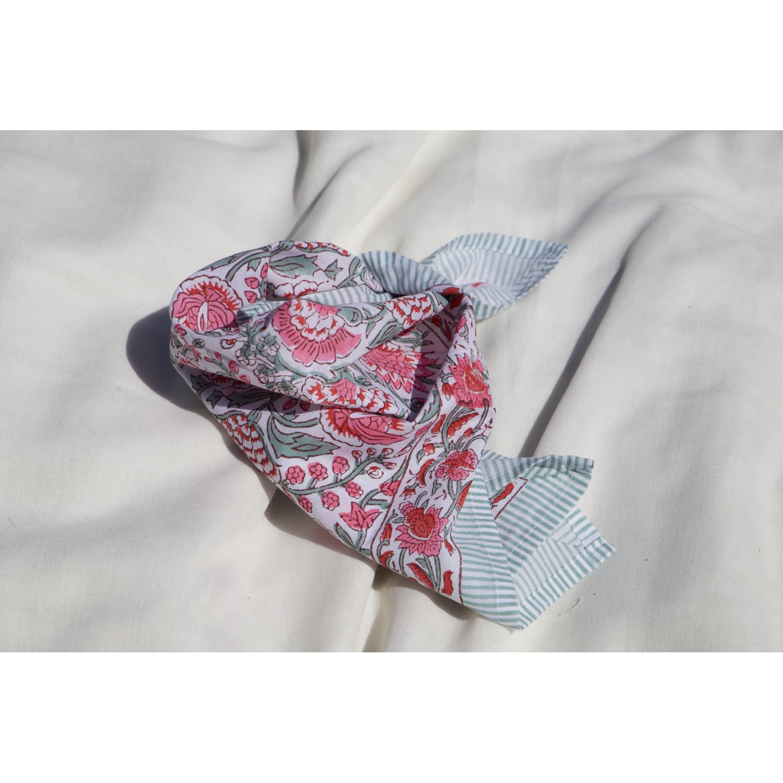 Mini foulard carré coton