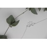 Silver Lotus bracelet