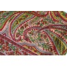 Silk square with flowers