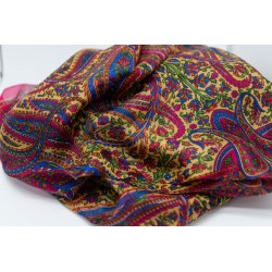 Pink Silk square
